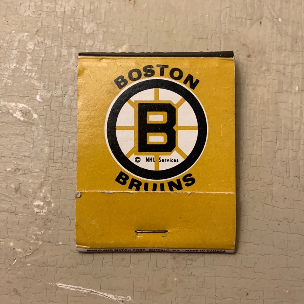 Vintage Boston Bruins/Celtics Garden Matchbook
